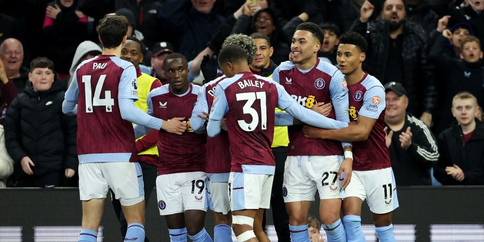 Tottenham Kalah, Aston Villa Resmi Lolos ke Liga Champions!